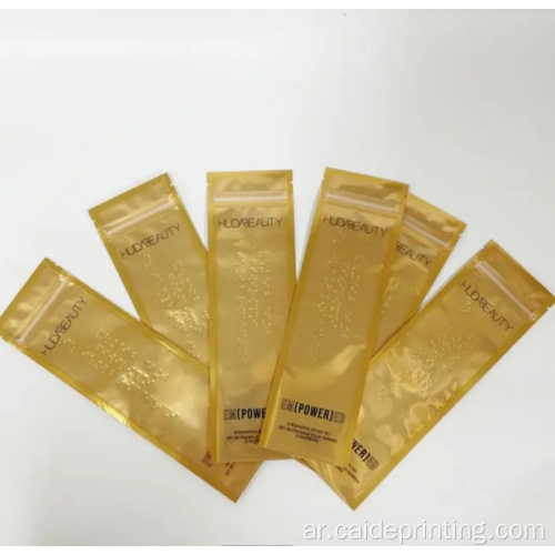 حقيبة سستة ختم ثلاثية مع برايل